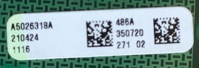 LED DRIVER PARA TV SONY BRAVIA / NUMERO DE PARTE A5026318A 486 / 101013721 / A-5026-318-A 486 / 1-010-137-21 / PANEL YDBM055DCS11 / MODELO XR-55X90J / XR55X90J - Imagen 2