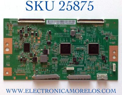 T-CON PARA TV SONY NUMERO DE PARTE ST5461D11-2 / TD-0001 / 34291100930B21T / PANEL YDBM055DCS11 / MODELO XR-55X90J / KD-55X85J / KD-55X85K