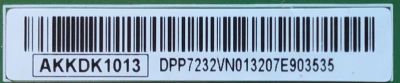 T-CON PARA TV / NUMERO DE PARTE AKKDK1013 / E253117 / 1690H6645A / B002EA202 / PANEL NC820TQF-VXKH1 / DISPLAY V820DK1-Q01 D REV.C7 / MODELO 82UP8770PUA / 82UP8770PUA.BUSJLKR - Imagen 2