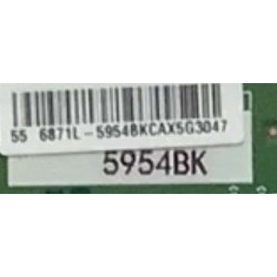 T-CON PARA TV PHILIPS 4K UHD (ANDROID) SMART TV / NUMERO DE PARTE 6871L-5954B / 6870C-0769A / V18_43-65UHD_TM120_V1.0 / 5954B / PANEL UCDR8XT / MODELO 55PFL5604/F7 / 55PFL5604/F7 A - Imagen 2