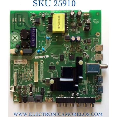 MAIN FUENTE COMBO PARA TV HISENSE ORIGINAL / NUMERO DE PARTE 214452 / RSAG7.820.7456/ROH / HU43N2170FW / TM17B844XX / 210982 / PANEL JHD426N2F21-QL/S1/FM/ROH / MODELO 43H5D