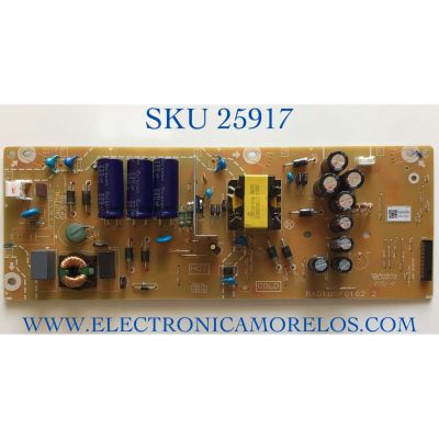 FUENTE PARA TV PHILIPS NUMERO DE PARTE AD1U3022 / BAD1UF0102 2 / P000008966 / MODELO 50PFL5766/F7