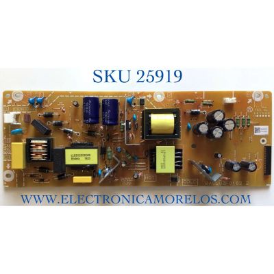 FUENTE PARA TV PHILIPS NUMERO DE PARTE ACLUQ022 / BACLUZF0102 2 / P000002841 / MODELO 50PFL5604/F7