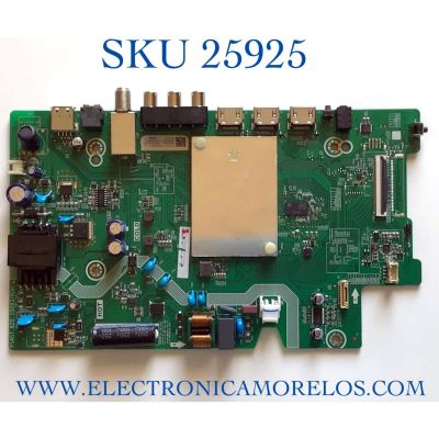 MAIN FUENTE ((COMBO)) PARA HISENSE·ROKU TV HD / NUMERO DE PARTE 271342 / RSAG7.820.10093/ROH / 271339 / HU32F5600FHWR(0001) / PANEL BOEI320WX-01 / DISPLAY HV320WHB-F56 REV.4.0 / MODELO 32H4030F3 / 324G5