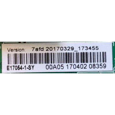 MAIN FUENTE PARA TV ELEMENT NUMERO DE PARTE E17054-1-SY / TP.MS3393.PB751 / K17031037-0A08359 / PANEL T400-V35-DLED / DISPLAY V400HJ6-PE1 / MODELO ELFW4017 - Imagen 2