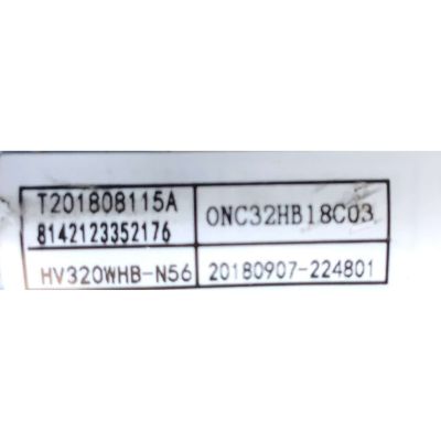 MAIN FUENTE COMBO PARA TV ONN ORIGINAL / NUMERO DE PARTE 20180907-224801 / TP.MS3553T.PB723 / T201808115A / 8142123352176 / PANEL NC320CN7260 / DISPLAY  HV320WHB-N56 / MODELO ONC32HB18C03 - Imagen 2