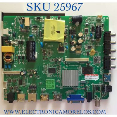 MAIN FUENTE (COMBO) PARA TV WESTINGHOUSE / NUMERO DE PARTE ST6308RTU-AP1 / 110105001929 / 1602-17010022-2 / LC430DUY-SHA1 / 424525 / 21005642 / PANEL MD4309YTLF / MODELO ''43''