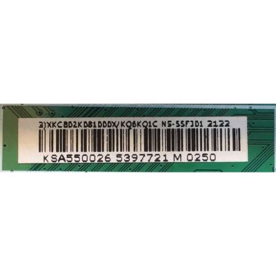 MAIN PARA TV INSIGNIA·FIRE TV  4K·UHD·HDR / NUMERO DE PARTE XKCB02K081 / 756TXKCB02K081 / 715GA715-M01-B00-005G / 715GA715-M01-B00-005K / PANEL'S TPT550WR-QUBF70.K REV:SDWP2K / TPT550U1-QVN05.U REV:S5DB1J  / DISPLAY HV550QUB-F70 / MODELO NS-55F301NA22 - Imagen 2