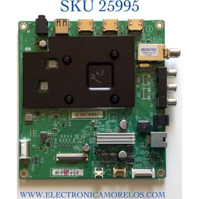 MAIN PARA TV INSIGNIA·FIRE TV  4K·UHD·HDR / NUMERO DE PARTE XKCB02K081 / 756TXKCB02K081 / 715GA715-M01-B00-005G / 715GA715-M01-B00-005K / PANEL'S TPT550WR-QUBF70.K REV:SDWP2K / TPT550U1-QVN05.U REV:S5DB1J  / DISPLAY HV550QUB-F70 / MODELO NS-55F301NA22