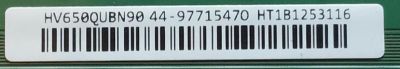 T-CON PARA TV VIZIO 4K HDR SMART TV / NUMERO DE PARTE 44-9771547O / 47-6021304 / C-PCB_HV650QUB / 44-97715470 / HV650QUBN90 / E88441 / PANEL'S HV650QUB-F70 / TV18970114_V655-H4 / MODELO V655-H4 / V655-H4 LBPFZZ - Imagen 2