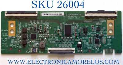 T-CON PARA TV VIZIO 4K HDR SMART TV / NUMERO DE PARTE 44-9771547O / 47-6021304 / C-PCB_HV650QUB / 44-97715470 / HV650QUBN90 / E88441 / PANEL'S HV650QUB-F70 / TV18970114_V655-H4 / MODELO V655-H4 / V655-H4 LBPFZZ