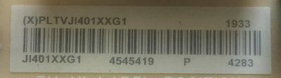FUENTE PARA TV ELEMENT PLTVJI401XXG1 / 715G9582-P02-000-003S / (X)PLTVJI401XXG1 / PANEL TPT650J1-QUBF90.K REV:9WP0Z / MODELO  E4ST6519RKU - Imagen 2