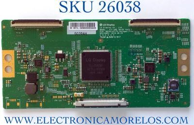 T-CON PARA TV VIZIO NUMERO DE PARTE 6871L-5039A / 6870C-0717A / 5039AH / PANEL TPT500U1-EQYSKM.G / MODELO  D50-F1 LTD7WRNU