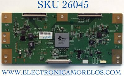 T-CON PARA TV SONY NUMERO DE PARTE 7871L-4670B / 6870C-0598A / 4670B / PANEL SYV4951 / MODELO XBR-49X700D / XBR49X700D