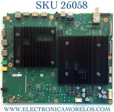 MAIN ORIGINAL PARA TV SONY / NUMERO DE PARTE A5026207A 534 / 1-010-522-31 / A-5026-207-A 534 / 101052231 / PANEL YDBO055UNG01 / MODELO XR-55A80J / XR55A80J