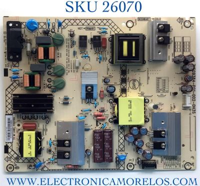 FUENTE PARA TV NEC NUMERO DE PARTE ADTVI1615AA3 / 715G9384-P01-002-0H3S / (Q) ADTVI1615AA3 / PANEL TPT500U1-QVN03.U REV:S5B0AG / MODELO E507Q