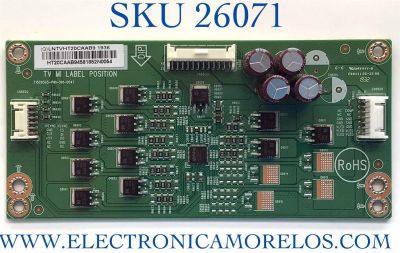 LED DRIVER PARA TV NEC NUMERO DE PARTE LNTVHT20CAAB9 / 715G93G5-P01-001-004T / (Q) LNTVHT20CAAB9 / PANEL TPT500U1-QVN03.U REV:S5B0AG / MODELO E507Q