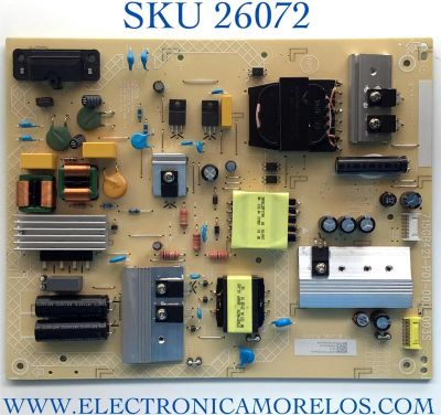 FUENTE PARA TV VIZIO NUMERO DE PARTE ADTVK1820AAA / 715B421-P01-000-003S / (X)ADTVK1820AAA / PANEL TPT650UA-QVN07.U REV:S900G / MODELO M65Q7-H1 LTCWZYLX / M65Q7-H1