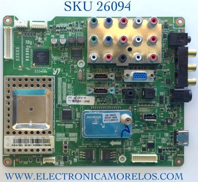 MAIN PARA TV SAMSUNG NUMERO DE PARTE BN96-09532A / BN41-00963B / BN97-03033B / PANEL LTF320AA01 / MODELO LN32A450C1DXZA 