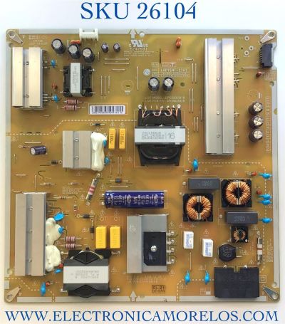 FUENTE DE PODER PARA TV LG / NUMERO DE PARTE 65895542 / EAY65895542 / LG75NT-21U1 / EAX69501502 / 3PCR02832B / MODELO 75NANO75UPA / 75UP7300PUC / 75UQ7070ZUD / 75UQ8000AUB / 75UQ9000PUD / 75UQ9050PSC / 75UQ8050PSB / 75UR8000AUA / 75UR8750PSA / 75UT7000PUA