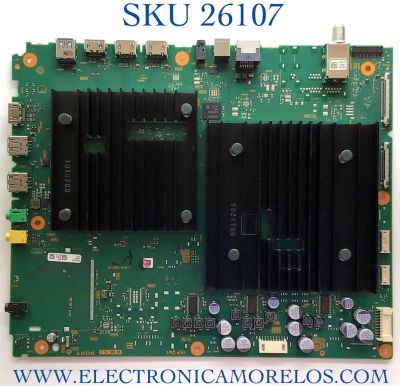 MAIN PARA TV SONY BRAVIA 4K·UHD·HDR / NUMERO DE PARTE A5026230A 550 / 1-010-522-31 / A-5026-230-A 550 / 101052231 / PANEL LE770AQP (AP)(A1) / MODELO XR-77A80J / XR77A80J