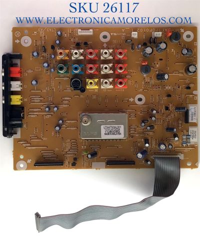 TARJETA AUDIO Y VIDEO PARA TV SYLVANIA A17P2-MJC / BA17P0F0102 / A17P2MJC / PANEL LTA400HM09 / MODELO LC401SS2