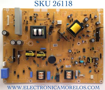 FUENTE PARA TV SYLVANIA NUMERO DE PARTE A17P2-MPW / BA01P0F0103 3 / A17P2MPW / PANEL LTA400HM09 / MODELO LC401SS2