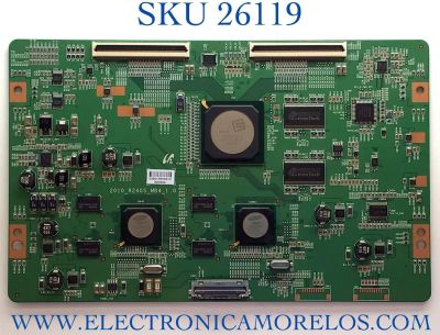 T-CON PARA TV SAMSUNG NUMERO DE PARTE LJ94-03861A / 2010_R240S_MB4_1.0 / 3861A / MODELO UN55C7000WFXZA