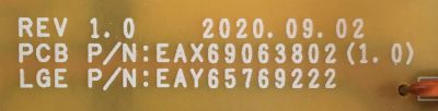 FUENTE DE PODER PARA TV LG / NUMERO DE PARTE EAY65769222 / EAX69063802 / LGP75T-20U1 / EPCD21CA1B / 3PCR02658P / MODELOS 75UN9070AUD / 75UN9070AUD.BUSFLKR / 75UP7070PUD / 75UP7070PUD.BUSFLKR / 75UN6955ZUD / 75UN6955ZUD.BUSNLKR / 75UN6955ZUD.BUSNLKR - Imagen 2