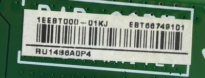 MAIN PARA TV LG NUMERO DE PARTE EBT66749101 / EAX69462005 / PANEL NC650EQH-AAKH1 / DISPLAY LC650EQP (SP)(A1) / MODELO 65NAN085APA.BUSYLKR / 65NAN085APA - Imagen 2