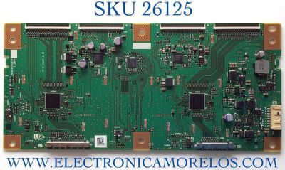T-CON PARA TV SONY NUMERO DE PARTE RUNTK5556TP / 1P-0142J00-4010 / PANEL YD4Y700LNX01 / MODELOS M70-C3 / P602UI-B3 / P702UI-B3 / M60-C3 / XBR-70X850B / XBR70X850B
