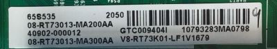 MAIN PARA TV TCL NUMERO DE PARTE  40-RT73H2-MAB2HG / 40902-000012 / 08-RT73013-MA200AA / V8-RT73K01-LF1V1679 / PANEL LVU650NDJL / NUMERO DE DISPLAY ST6451D02-G / MODELOS 65S535  - Imagen 2