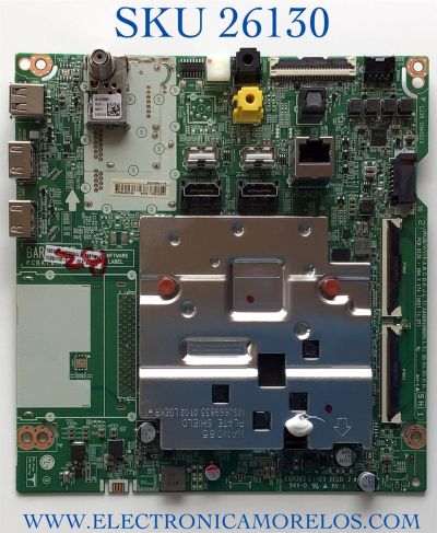 MAIN ORIGINAL PARA TV LG 4K UHD SMART TV / NUMERO DE PARTE EBT66708401 / EAX69109605 / EAX69109605(1.0) / 66708401 / PANEL NC650DQH-ABHX1 / DISPLAY HV650QUB-M9D REV.1.0 / MODELO 65UN9000AUJ.BUSFLKR / 65UN9000AUJ