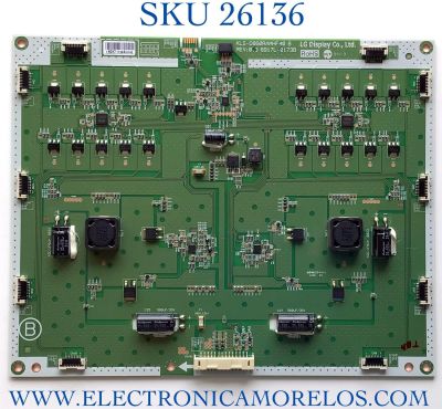LED DRIVER PARA MONITOR LG NUMERO DE PARTE  6917L-0173B / KLS-D860RAMHF 40 B / PANEL LD860DBN-UJA1 / MODELO 86BH5C-B