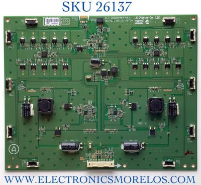 LED DRIVER PARA MONITOR LG NUMERO DE PARTE 6917L-0173A / KLS-D860RAMHF 40 B / PANEL LD860DBN-UJA1 / MODELO 86BH5C-B
