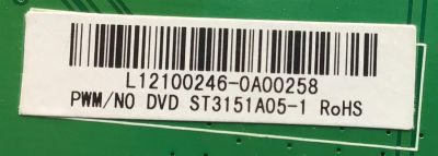MAIN PARA TV APEX NUMERO DE PARTE L12100246 / T.MS3391.A3B / ST3151A05-1 / PANEL V460HJ1-PE1 / MODELOS LE4643T 46 - Imagen 2