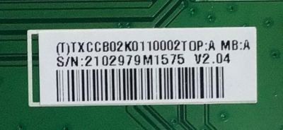 MAIN PARA TV INSIGNIA NUMERO DE PARTE TXCCB02K011 / 715G5466-M01-000-005K / (T)TXCCB02K0110002 / PANEL T460HVN03.1 / MODELO NS-46E480A13 - Imagen 2