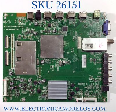 MAIN PARA TV INSIGNIA NUMERO DE PARTE TXCCB02K011 / 715G5466-M01-000-005K / (T)TXCCB02K0110002 / PANEL T460HVN03.1 / MODELO NS-46E480A13