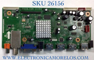 MAIN PARA TV SCEPTRE NUMERO DE PARTE 1A2H0901 / RSC8.10A / 1A2H0901-001001961 / PANEL V390HJ1-L02 / MODELO X40
