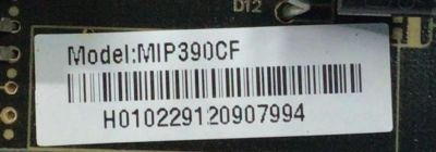 FUENTE PARA TV SCEPTRE NUMERO DE PARTE MIP390CF / H010229120907994 / PANEL V390HJ1-L02 / MODELO X40 - Imagen 2