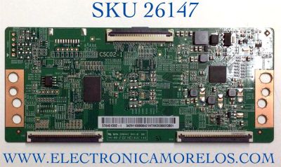T-CON PARA TV TCL / INSIGNIA / NUMERO DE PARTE 34.29110.0B0 / 34291100B0 / CSC02-1 / ST6451D02-I / 34291100B00421 / PANEL LVU650NDJL CD9W10 / MODELOS 65S535 / NS-65DF710NA21 / NS-65F501NA22