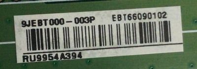 MAIN PARA TV LG NUMERO DE PARTE EBT66090102 / EAX68253604 / 9JEBT000-003P / RU9954A394 / PANEL NC750DQE-ABGR3 / MODELO 75NANO80UNA.BUSVLKR / 75NANO80UNA - Imagen 2