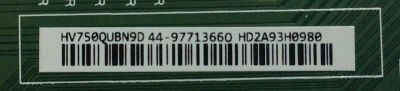 T-CON ((CHECAR EL CONECTOR DEL LVDS )) PARA TV LG NUMERO DE PARTE 44-9771366O / 47-6021199 / C-PCB_HV750QUB-N9D / HV750QUBN9D / HD2A93H0980 / PANEL NC750DQE-ABGR3 MODELO 75NANO80UNA.BUSVLKR / 75NANO80UNA - Imagen 2