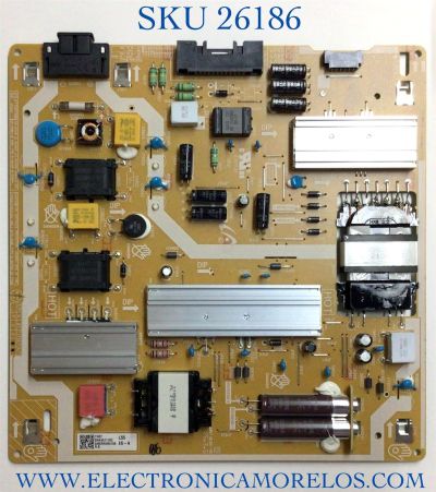 FUENTE DE PODER PARA TV SAMSUNG / NUMERO DE PARTE BN44-01110C / BN4401110C / L55E6_AHS / MODELOS UN50AU8000 / UN50AU8000B / UN50AU8000FXZA AB18 / UN50AU8000FXZA AB04 / UN55AU8000 / UN55AU8000FXZA CA01 / UN55AU8000FXZA FF05 / UN55AU8000FXZA FA17