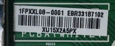 MAIN PARA TV LG 4K UHD HDR SMART TV / NUMERO DE PARTE EBR33187102 / EAX69532504 / EAX69532504(1.0) / 33187102 / PANEL LVU430BEDX E0018 / DISPLAY HV430QUB-F1D / HV430QUB-F7D / MODELO 43UP7000PUA / 43UP7000PUA.CUSFLH - Imagen 2