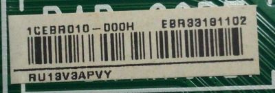 MAIN PARA TV LG UHD 4K SMART TV / NUMERO DE PARTE EBR33181102 / EAX69532504 / EAX69532504(1.0) / PANEL LVU650BEDX / DISPLAY HV650QUB-F7D / MODELO 65UP7000PUA / 65UP7000PUA.CUSFLH - Imagen 2