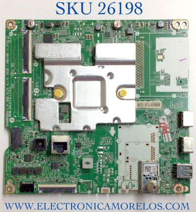 MAIN PARA TV LG UHD 4K SMART TV / NUMERO DE PARTE EBR33181102 / EAX69532504 / EAX69532504(1.0) / PANEL LVU650BEDX / DISPLAY HV650QUB-F7D / MODELO 65UP7000PUA / 65UP7000PUA.CUSFLH