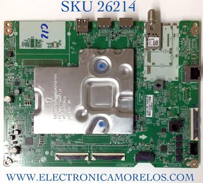 MAIN PARA TV LG NUMERO DE PARTE EBU66281903 / EAX69487906 / 1I1L009B-0005 / XAU1865A190 / PANEL NC550TQG-ABKH3 / MODELO 55UP7670PUC
