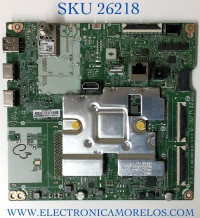 MAIN PARA TV LG AI ThinQ 4K·UHD·HDR / NUMERO DE PARTE EBU66394802 / EAX69715101 / 66394802 / EAX69715101(1.0) / PANEL NC430DQG-AAHX3 / MODELO 43UP7560AUD / 43UP7560AUD.BUSYLJM