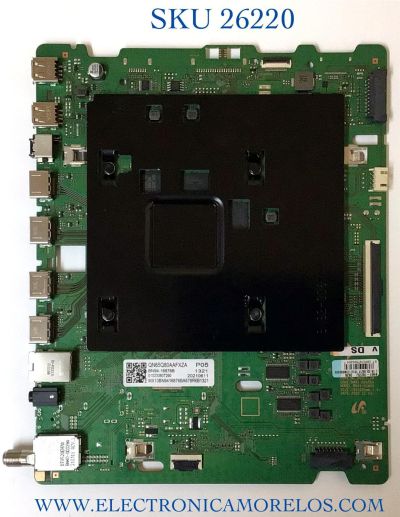 MAIN PARA TV SAMSUNG NUMERO DE PARTE BN94-16876B / BN41-02855A / BN41-02855  / BN97-18270J / PANEL CY-TT065FMEV2H / MODELO QN65Q80AAFXZA BA01
